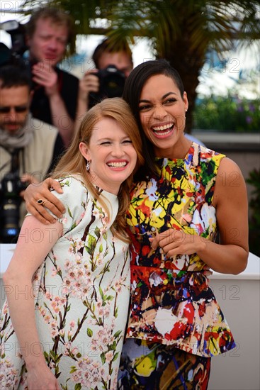 Mireille Enos et Rosario Dawson, Festival de Cannes 2014