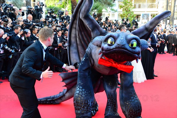 Equipe du film "Dragons 2", Festival de Cannes 2014