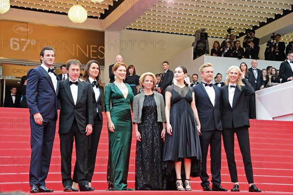 Equipe du film "Saint Laurent", Festival de Cannes 2014