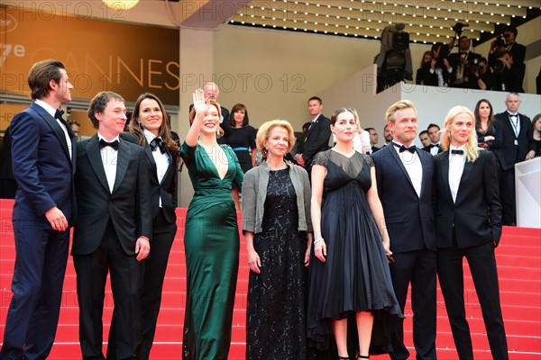 Equipe du film "Saint Laurent", Festival de Cannes 2014