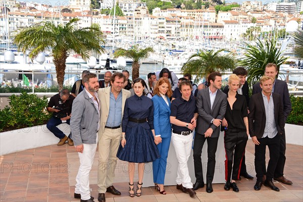 Equipe du film "Saint Laurent", Festival de Cannes 2014