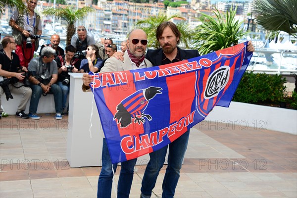 Fabian Casas et Viggo Mortensen, Festival de Cannes 2014