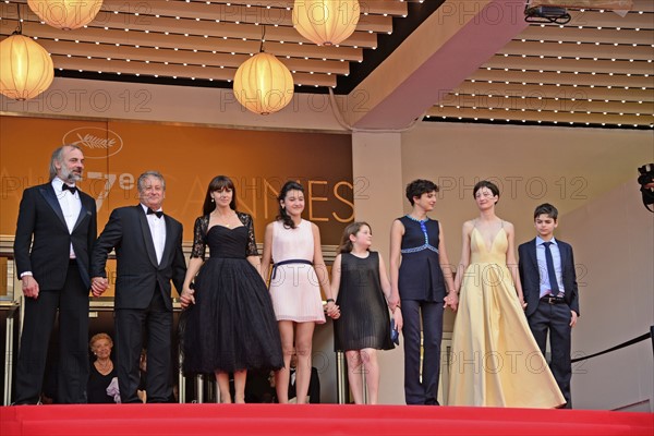 Equipe du film "Le Meraviglie", Festival de Cannes 2014