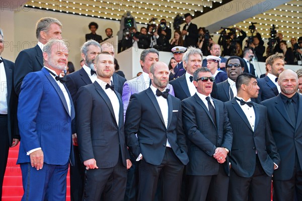 Equipe du film "Expendables : 3", Festival de Cannes 2014