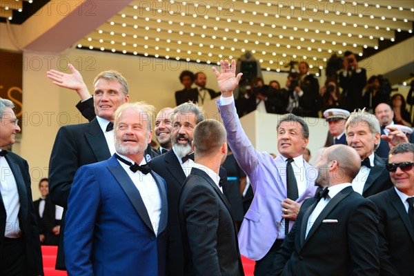 Equipe du film "Expendables : 3", Festival de Cannes 2014