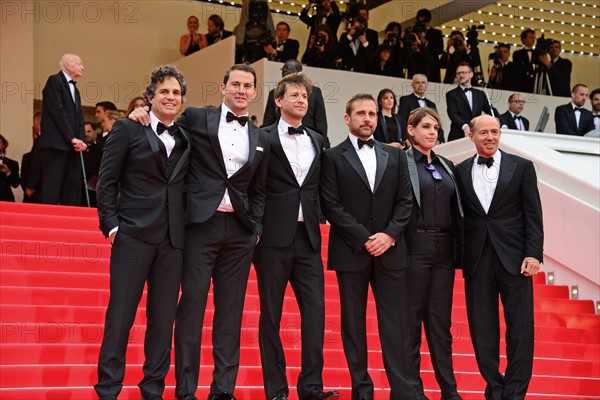 Equipe du film "Foxcatcher", Festival de Cannes 2014