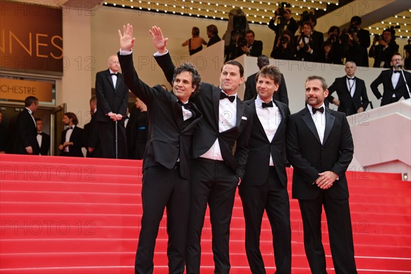 Equipe du film "Foxcatcher", Festival de Cannes 2014