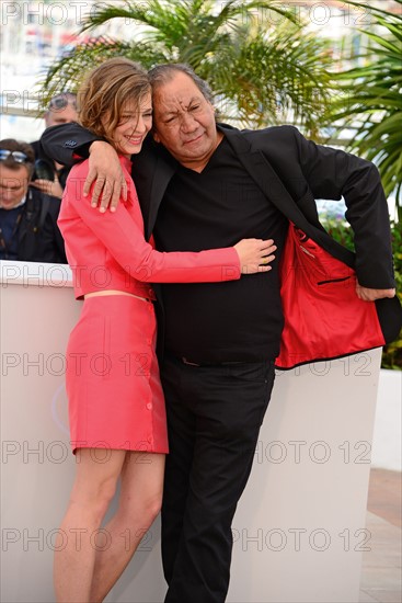 Céline Salette, Tony Gatlif, 2014 Cannes film Festival