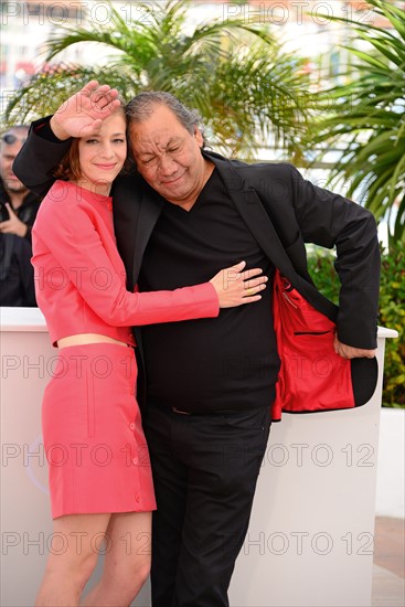 Céline Salette, Tony Gatlif, 2014 Cannes film Festival