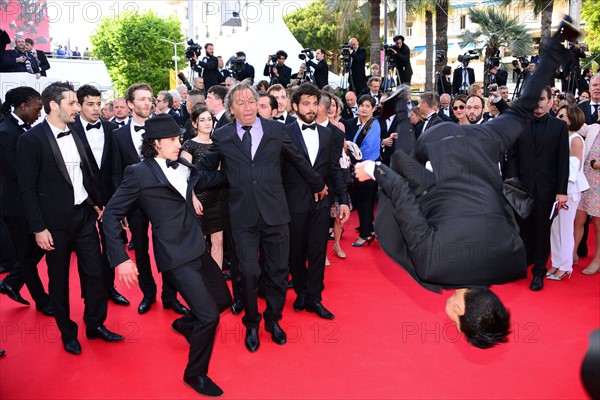 Les danseurs du film "Geronimo", Festival de Cannes 2014