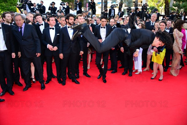 Les danseurs du film "Geronimo", Festival de Cannes 2014