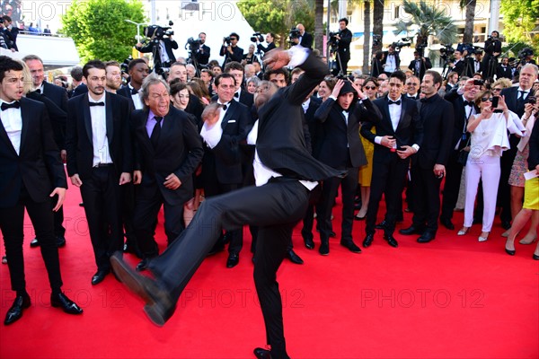 Les danseurs du film "Geronimo", Festival de Cannes 2014