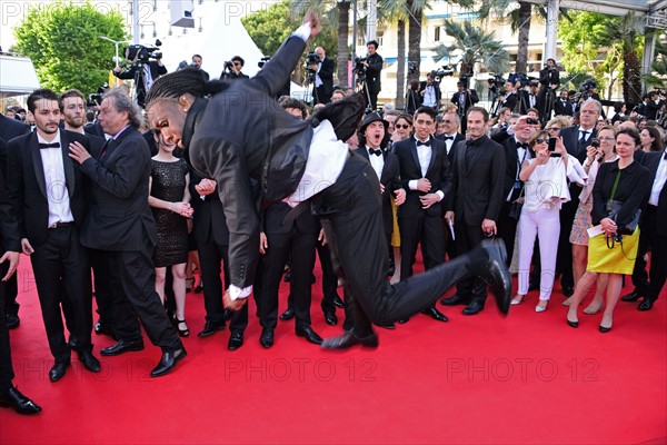 The dancers from "Geronimo", 2014 Cannes film Festival