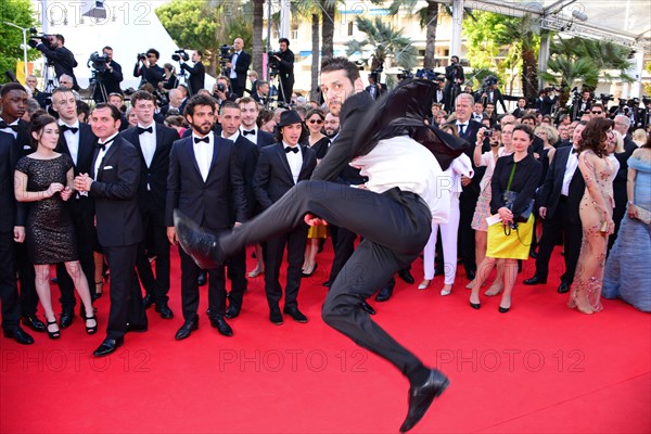 Les danseurs du film "Geronimo", Festival de Cannes 2014