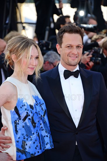 Josh Charles and his wife Sophie Flack, 2014 Cannes film Festival