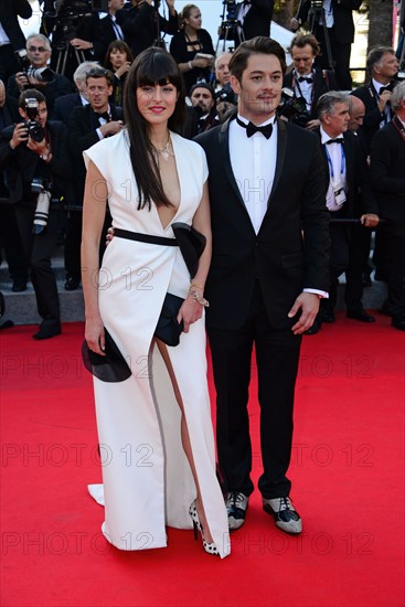 Aurélien Wiik and his girlfriend, 2014 Cannes film Festival