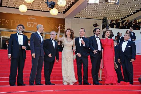 Equipe du film "Voce umana", Festival de Cannes 2014