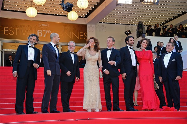Equipe du film "Voce umana", Festival de Cannes 2014