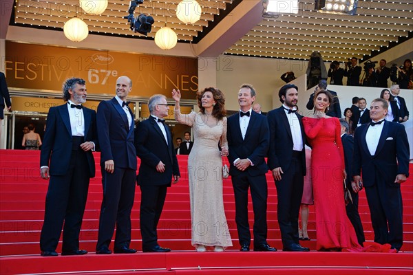 Equipe du film "Voce umana", Festival de Cannes 2014
