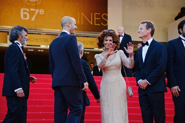 Equipe du film "Voce umana", Festival de Cannes 2014