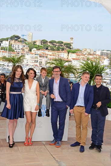 Cast and crew, "The search", 2014 Cannes film Festival