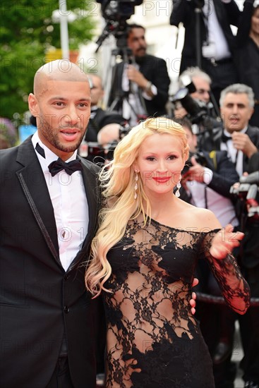 Tatiana Laurens, Xavier Delarue, 2014 Cannes film Festival