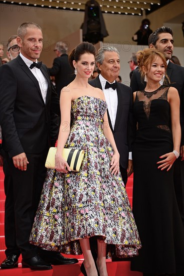 Cast and crew, "Qu'est-ce qu'on a fait au bon Dieu?", 2014 Cannes film Festival