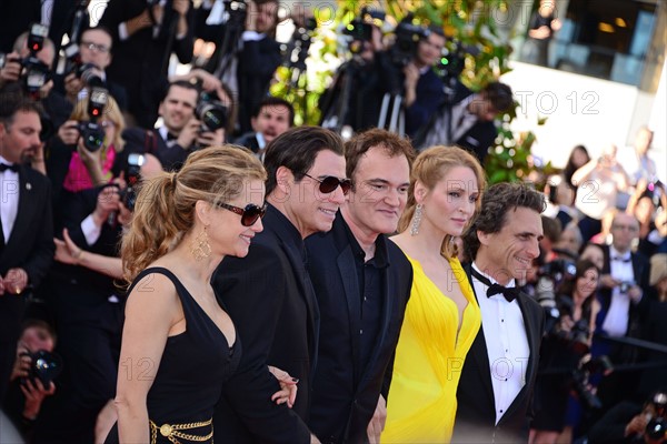 Celebration of the 20th birthday of "Pulp fiction", 2014 Cannes film Festival