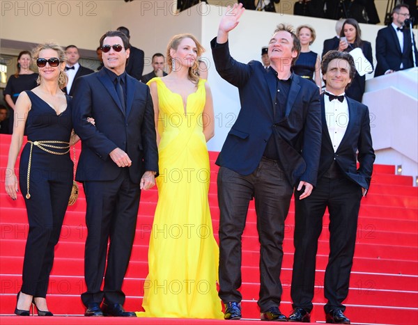 Celebration of the 20th birthday of "Pulp fiction", 2014 Cannes film Festival