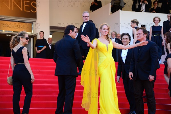 Celebration of the 20th birthday of "Pulp fiction", 2014 Cannes film Festival