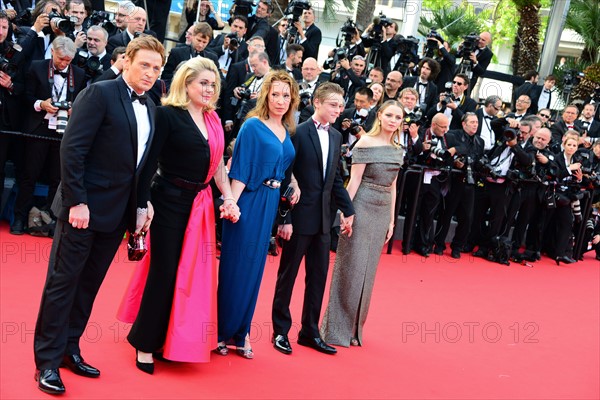 Equipe du film "La Tête haute", Festival de Cannes 2015