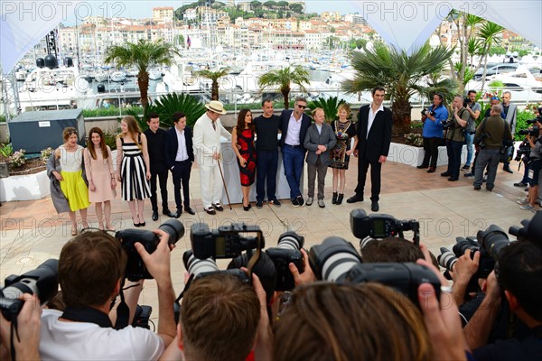 Equipe du film "Tale of Tales", Festival de Cannes 2015