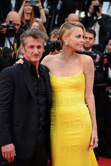 Sean Penn et Charlize Theron, Festival de Cannes 2015