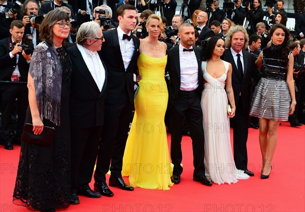 Equipe du film "Mad Max", Festival de Cannes 2015