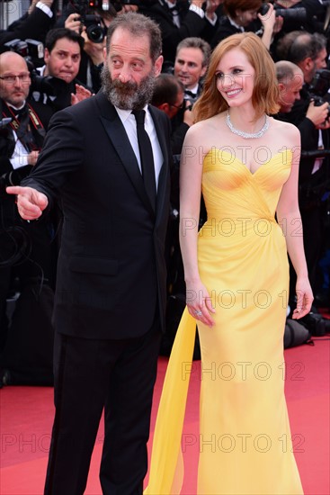 Vincent Lindon et Jessica Chastain, Festival de Cannes 2016