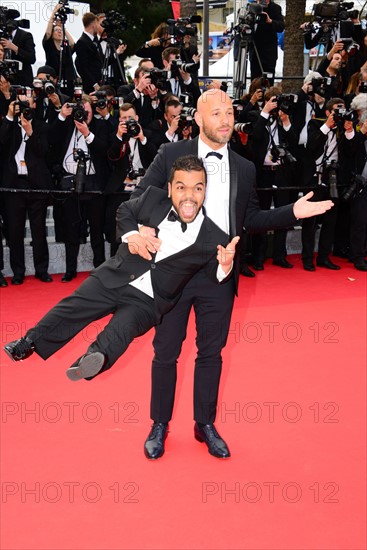 Franck Gastambide and Anouar Toubali, 2016 Cannes Film Festival