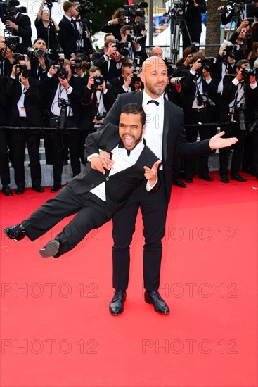 Franck Gastambide and Anouar Toubali, 2016 Cannes Film Festival