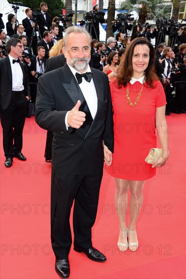 Antoine Duléry and Pascale Pouzadoux, 2016 Cannes Film Festival