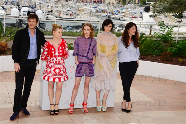 Crew of the film "La Danseuse", 2016 Cannes Film Festival