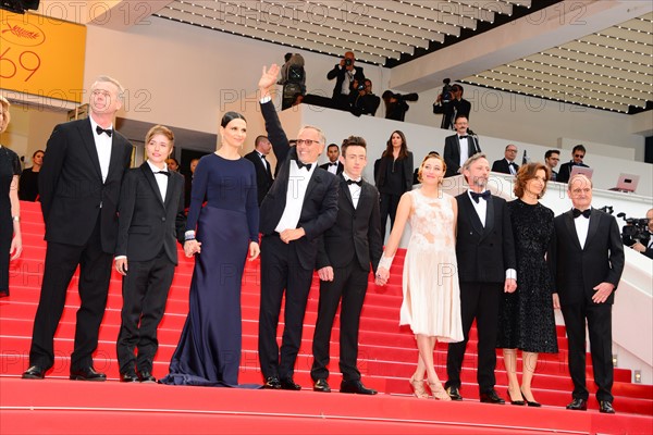 Crew of the film "Ma Loute", 2016 Cannes Film Festival