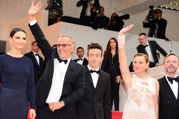 Crew of the film "Ma Loute", 2016 Cannes Film Festival