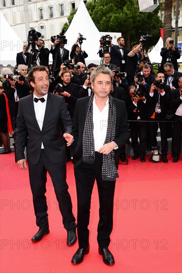 Cyrille Eldin and Jean-Michel Jarre, 2016 Cannes Film Festival