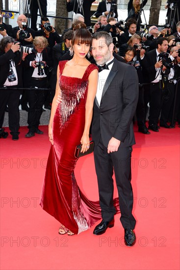 Sonia Rolland and Jalil Lespert, 2016 Cannes Film Festival