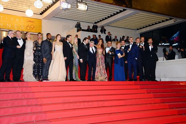 L'équipe du film "Hands of stone", Festival de Cannes 2016