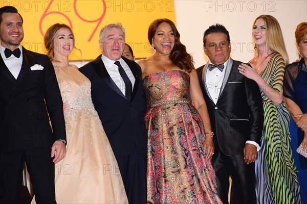 Crew of the film 'Hands of stone', 2016 Cannes Film Festival