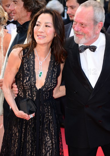 Michelle Yeoh and Terry Gilliam, 2016 Cannes Film Festival