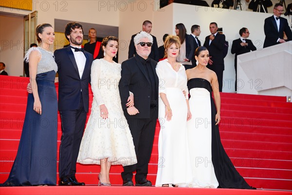 Crew of the film "Julieta", 2016 Cannes Film Festival