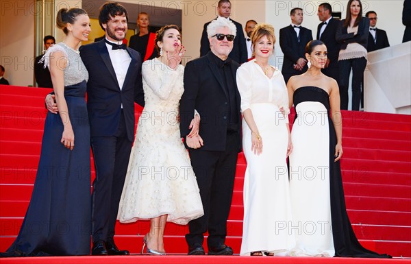 Equipe du film "Julieta", Festival de Cannes 2016