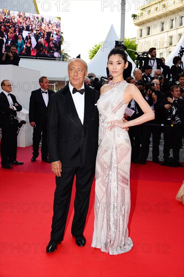 Fawaz Gruosi and Ming Xi, 2016 Cannes Film Festival