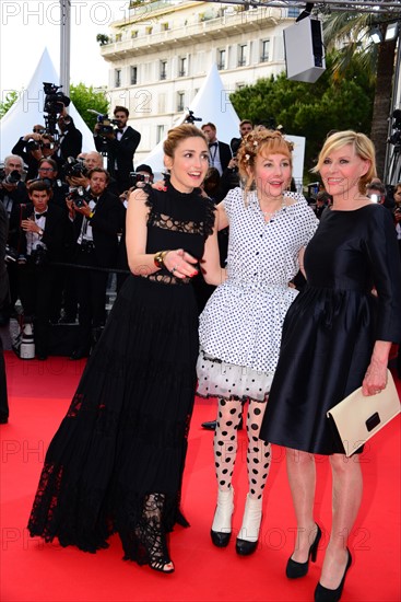 Julie Gayet, Julie Depardieu, Chantal Ladesou, 2016 Cannes Film Festival